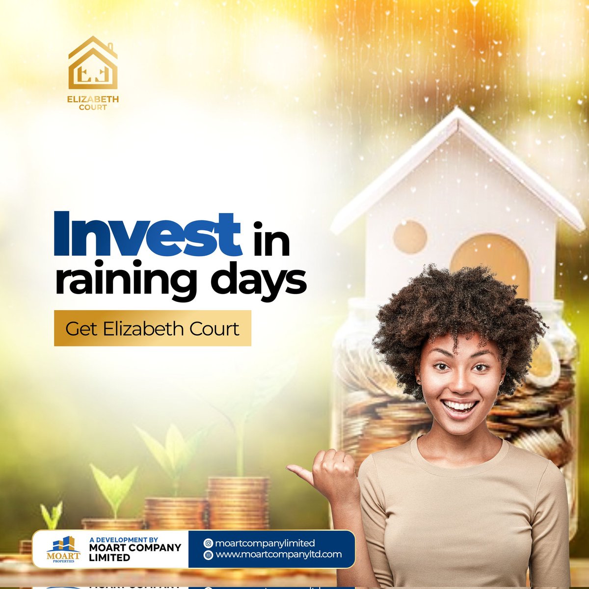 MoartLtd's tweet photo. Planning for retirement? Consider investing in rainy days with #ElizabethCourtEstate. Secure your future with a property that offers both stability and potential growth. 

Call +2347000307090 for more information

#retirementplanning #realestateinvestment https://t.co/U5r0zL0QiT