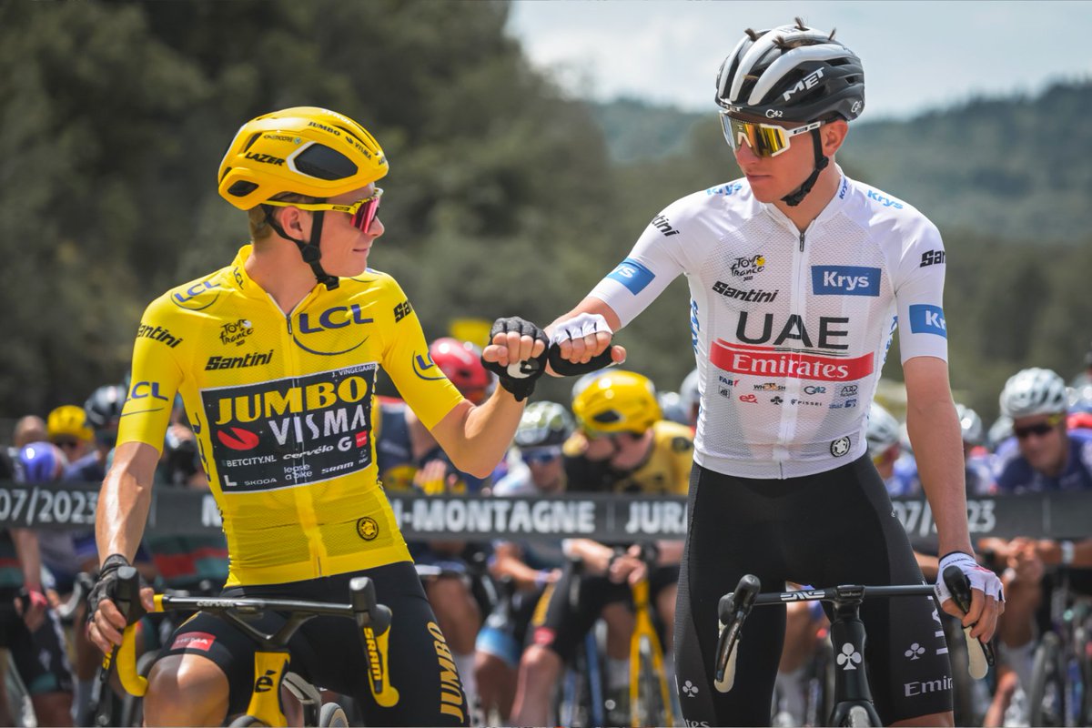 NetflixFR's tweet photo. La course au maillot jaune est lancée.

Tour de France : Au cœur du peloton saison 2, c’est dispo. https://t.co/Se85o8zVzT