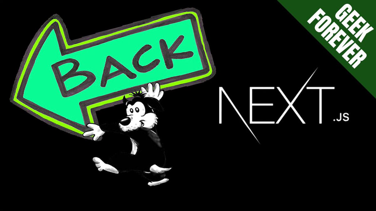 GeekForever12's tweet image. 👨💻Back Button in Nextjs using useRouter
youtu.be/alvkXHNpWRU?si…
#nextjs #nextjstutorial #geekforever