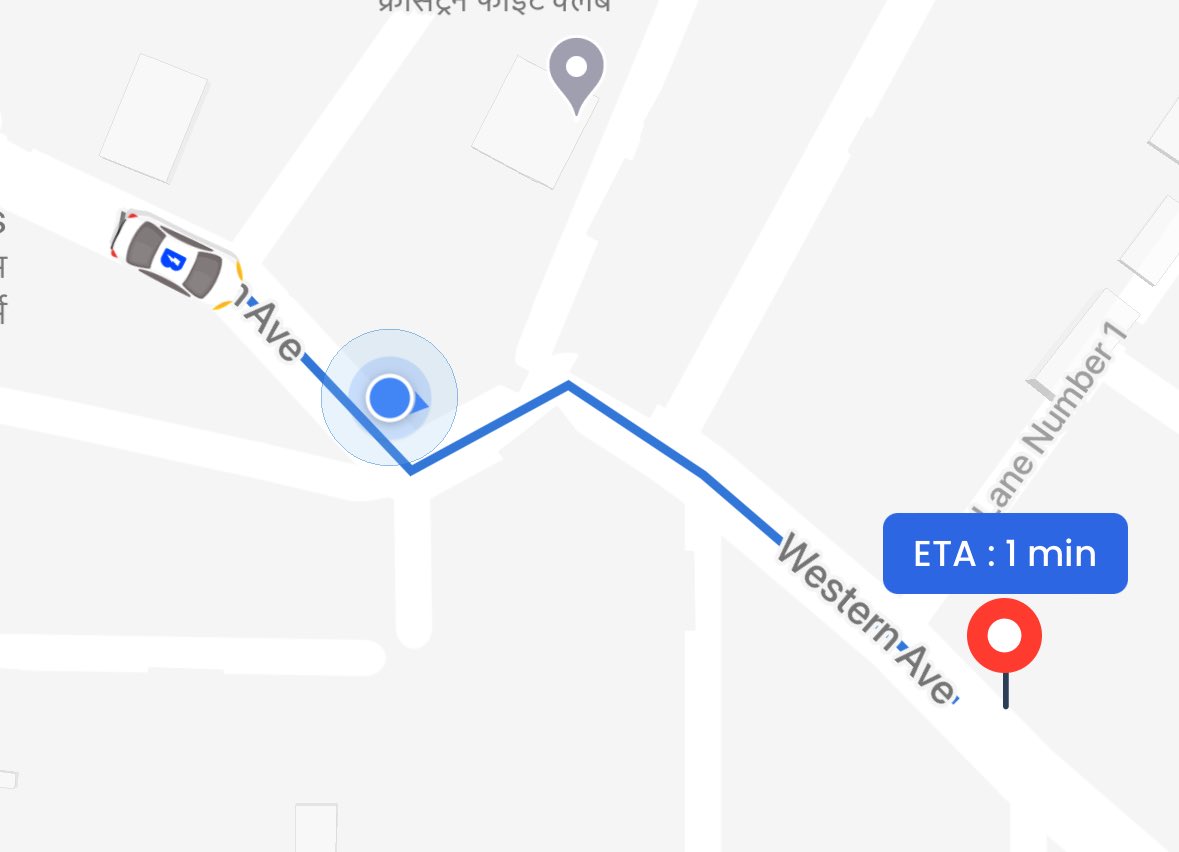 when you outrun your cab to your destination