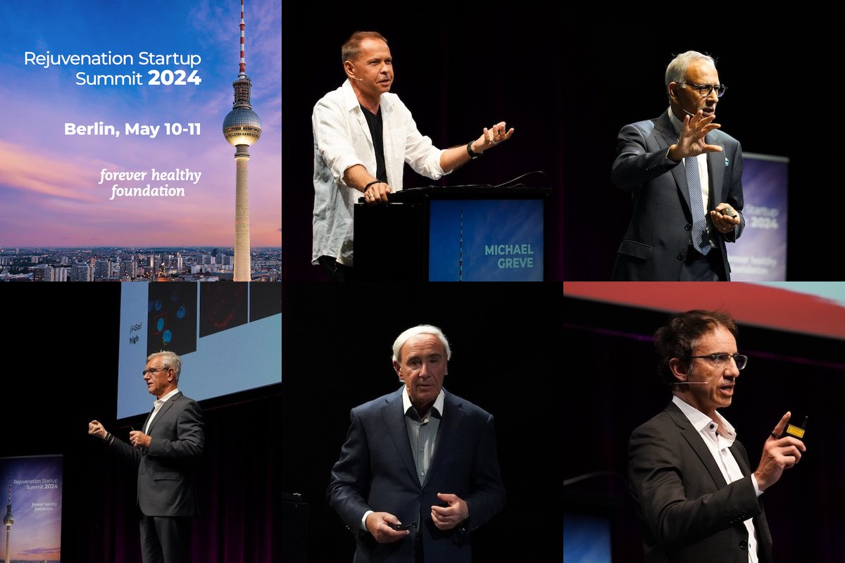 Forever Healthy (@4ever_healthy) on Twitter photo We have started posting videos of selected talks from the #RejuvenationStartupSummit 2024 on our YouTube channel with the first set of selected speakers on youtube.com/user/foreverheā¦:
* Michael Greve (<a href="/epicoun/">Michael Greve</a>), Founder and CEO of the <a href="/4ever_healthy/">Forever Healthy</a> Foundation,
* Mehmood Khan, CEO We have started posting videos of selected talks from the #RejuvenationStartupSummit 2024 on our YouTube channel with the first set of selected speakers on youtube.com/user/foreverheā¦:
* Michael Greve (<a href="/epicoun/">Michael Greve</a>), Founder and CEO of the <a href="/4ever_healthy/">Forever Healthy</a> Foundation,
* Mehmood Khan, CEO
