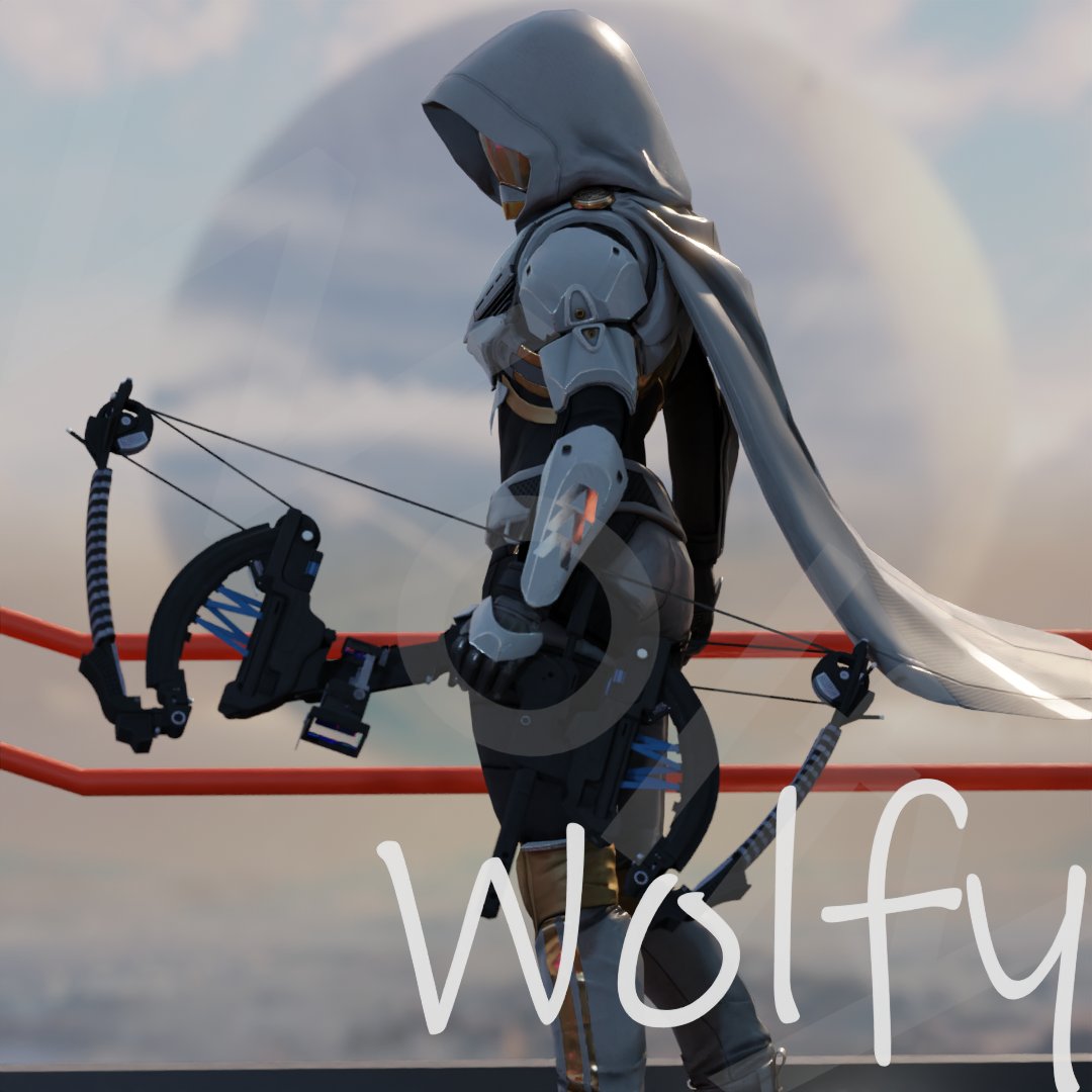 WolfHunter4360's tweet photo. What does it mean to be a Hunter? I say it's more about where you belong. Warlocks have their libraries, Titans have their walls. But Hunters belong in the wilds. Out there, you wanna live, you better have a quick shot or a sharp blade 
~ Cayde 6
#Destiny2 #destiny2art #Blender3d https://t.co/E1WihJz8j5