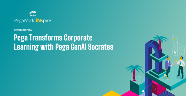 RobinCollyer's tweet photo. Cool! Pega launches Pega GenAI Socrates™– a first-of-its-kind generative #AI tutor that dynamically teaches core Pega skills to clients and partners. #PegaWorld https://t.co/lGcV3ovyC2 https://t.co/pGfzppsp8R