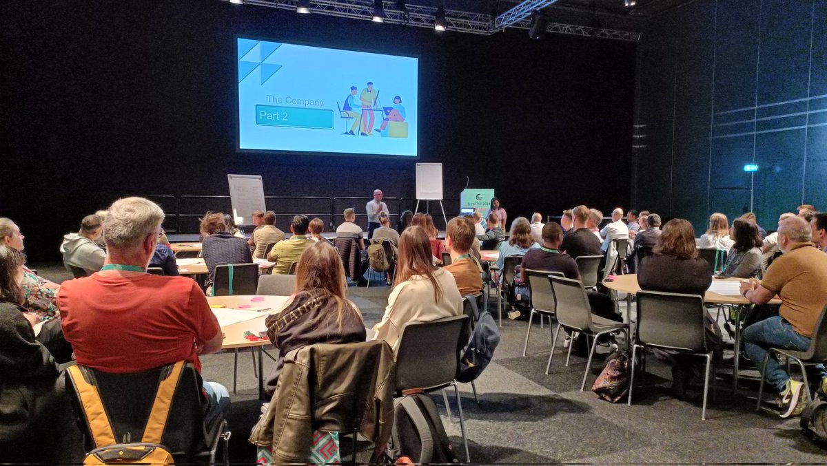 🌟 Thrilled to see 🧐 <a href="/ard_kramer/">Qualisopher</a>  and <a href="/Laveena_18/">Laveena</a>'s tutorial on Becoming an Awesome Leader in Testing at full blast at #EuroSTARConf! 🚀 Their insights and practical tips are truly inspiring future leaders in the testing world. 🔥 #Leadership #Testing