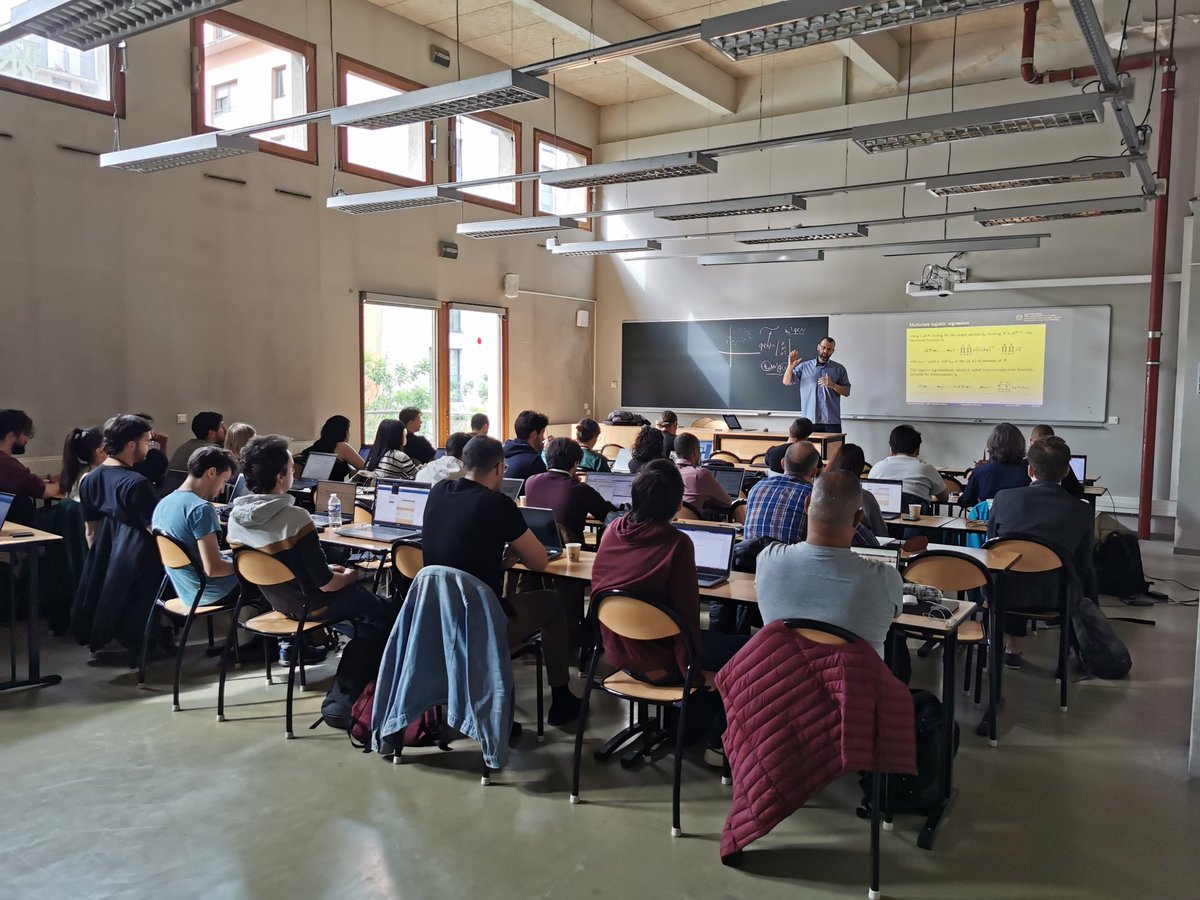 Exciting times at DiiP Summer School! Currently diving deep into supervised learning. Perfecting our skills in classification and regression. #MachineLearning #SupervisedLearning #DiiPSummerSchool <a href="/univ_paris_cite/">Université Paris Cité</a> <a href="/diip_upc/">Data Intelligence Institute of Paris</a>