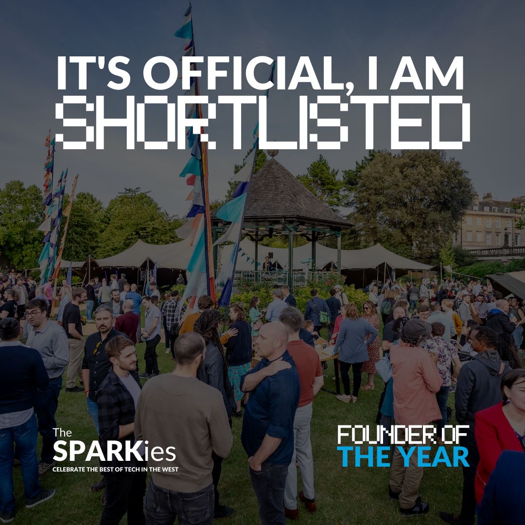 We're over the moon to be been shortlisted in TWO categories at The SPARKies awards this year! 🎉Plus, our very own Nathan Baranowski is nominated as Founder of The Year! 🏆
#SPARKiesAwards #TechAwards #SouthWestTech #FounderOfTheYear #Innovation #TechCommunity