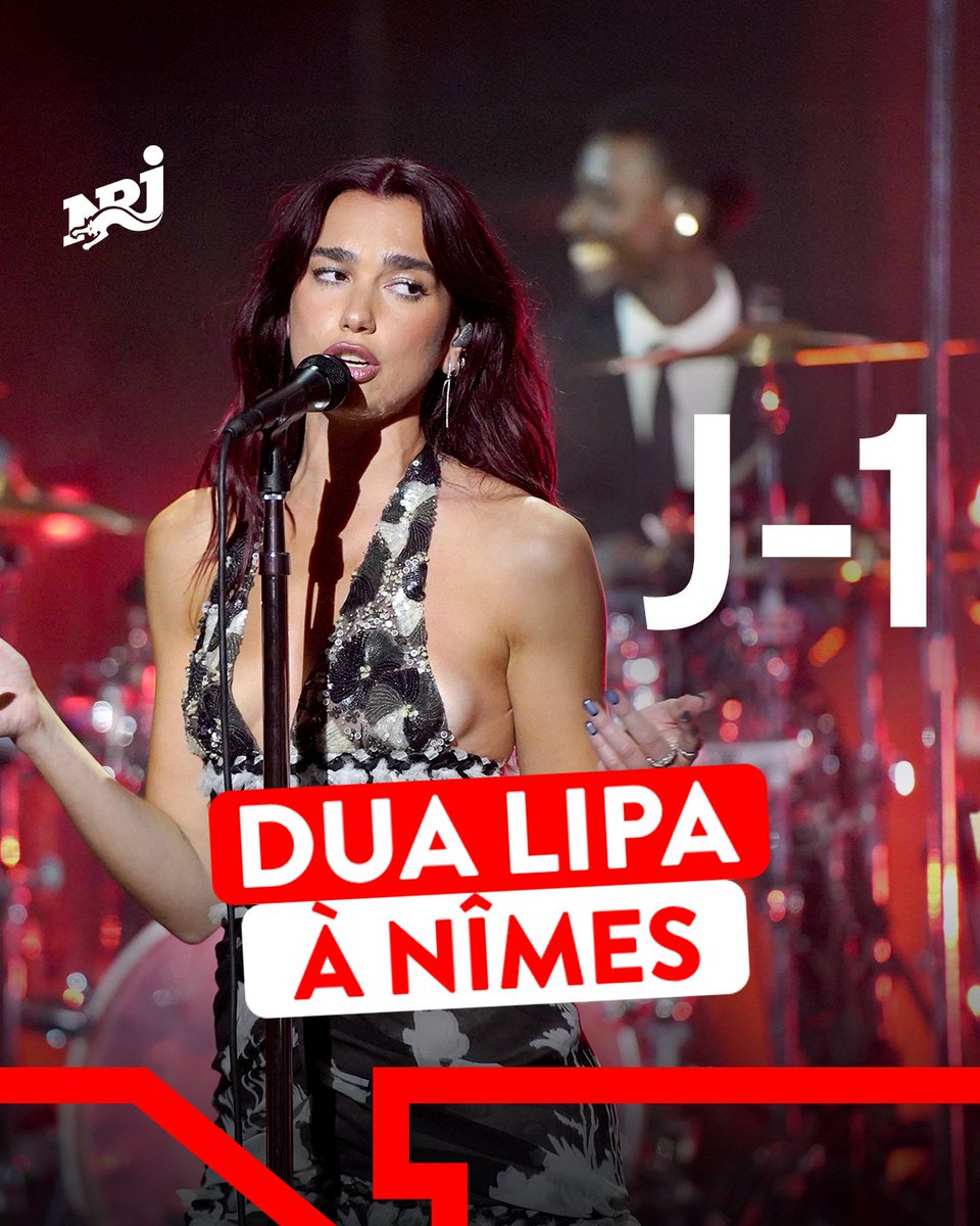 J-1 avant le concert de Dua Lipa dans les arènes de #Nîmes !! 😱
Qui y va ? 😍
👉 Et si vous n'avez toujours pas vos places, NRJ vous les offre !
Ecoutez NRJ et gagnez les ultimes places 🥰 🎟️
Seule NRJ peut vous offrir ça 🔥
#DuaLipa