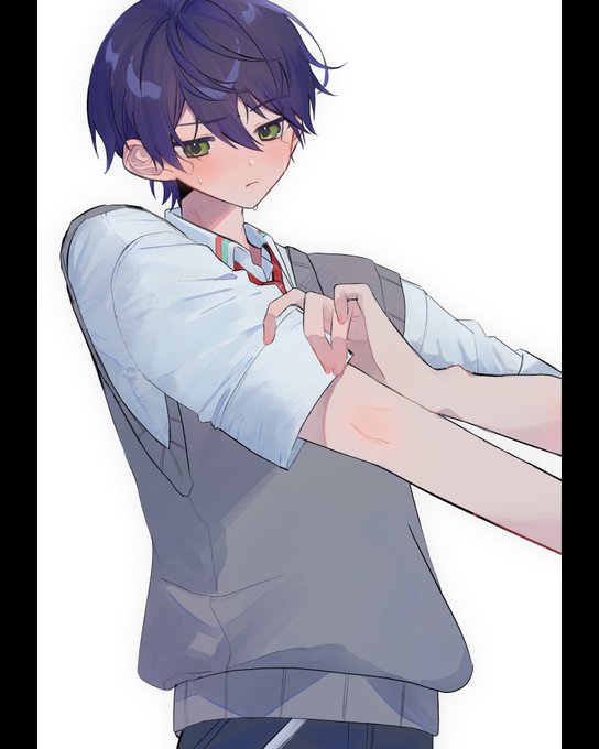 「半袖にしねぇの?」 