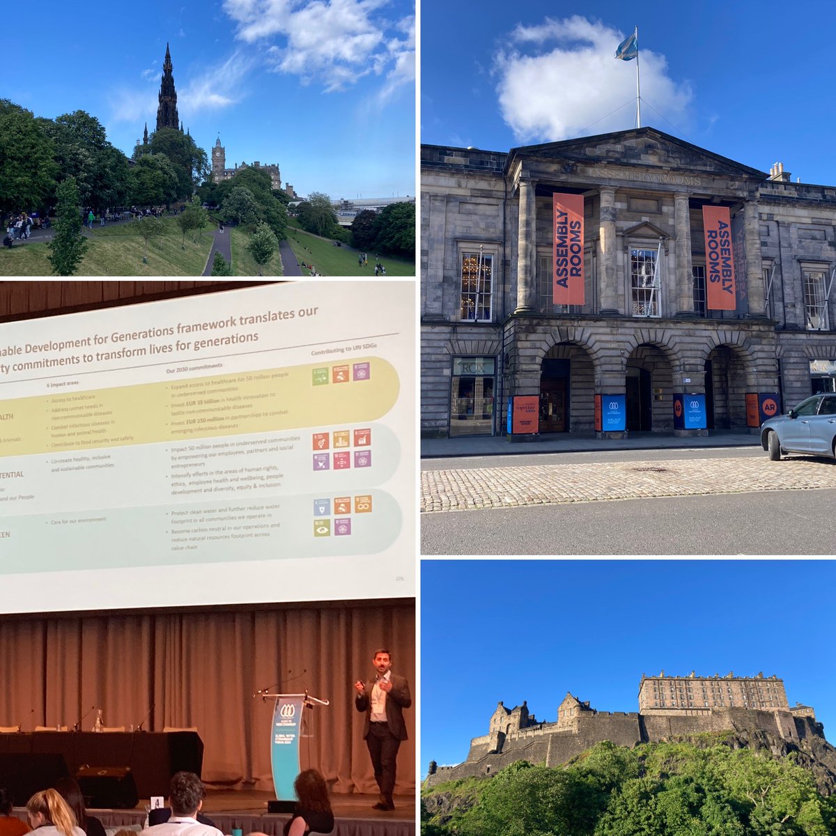 Fridtjof Behnsen from NatuReS  🇹🇿 team participated in the  #A4WS2024 forum in Edinburgh last week. The forum offered insightful presentations and inspiring conversations together with the #WaterStewardship community.