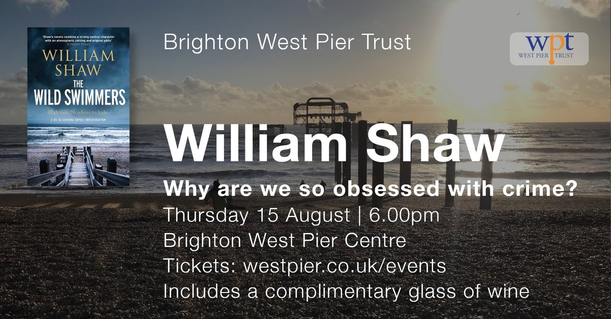 William Shaw (@william1shaw) on Twitter photo I'll be doing this talk for <a href="/WestPierTrust/">West Pier Trust</a> on August 15. It's a serious talk, but it may include reference to: Everything But The Girl's album Idlewild and the official murder rate in Midsomer. Complimentary glass of wine. #brighton westpier.co.uk/event/why-are-… I'll be doing this talk for <a href="/WestPierTrust/">West Pier Trust</a> on August 15. It's a serious talk, but it may include reference to: Everything But The Girl's album Idlewild and the official murder rate in Midsomer. Complimentary glass of wine. #brighton westpier.co.uk/event/why-are-…