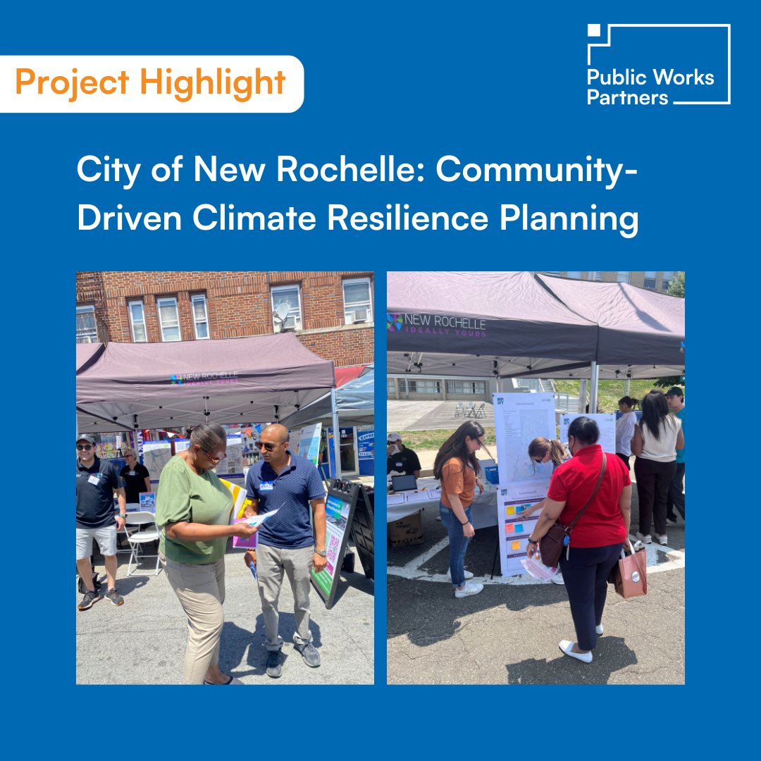 #ProjectHighlight: Collaborating with New Rochelle and Stantec Urban Places, we engaged 240+ community members in the Climate Ready NR project through tailored outreach, guiding the city’s upcoming Climate Vulnerability Assessment! 🌍💬 #ClimateReadyNR