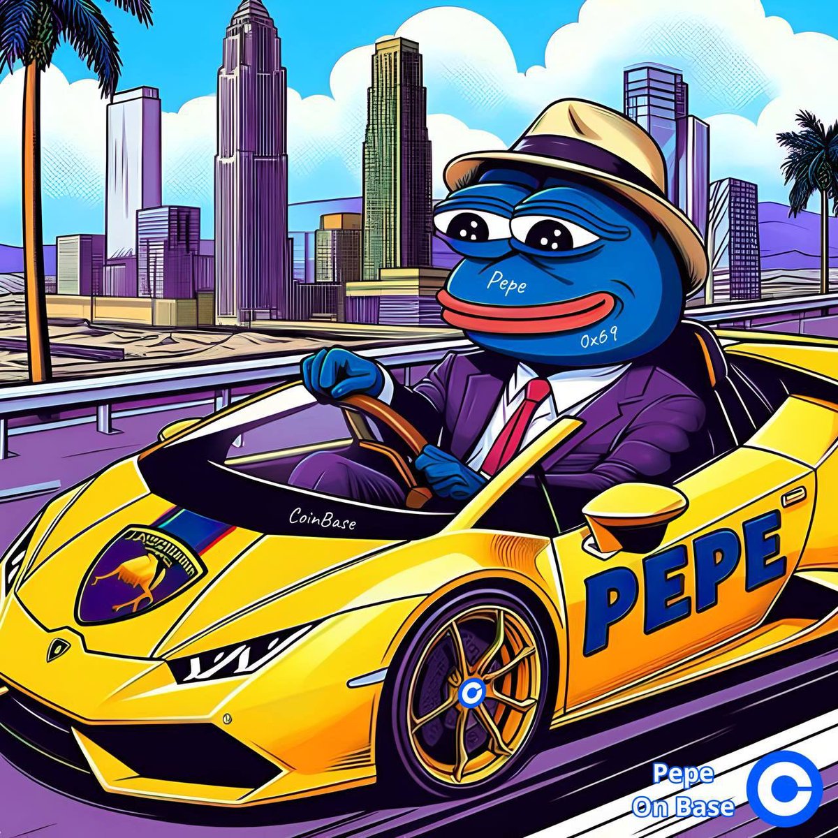 Markets down but $PEPE is still $PEPE

Onchain summer is just getting started 

Hundred of millions of users coming to <a href="/base/">Base</a> will all be looking for the blue frog - Pepe 

#Coinbase
