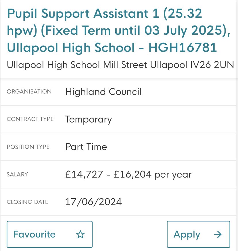 Ullapool High School tweet media