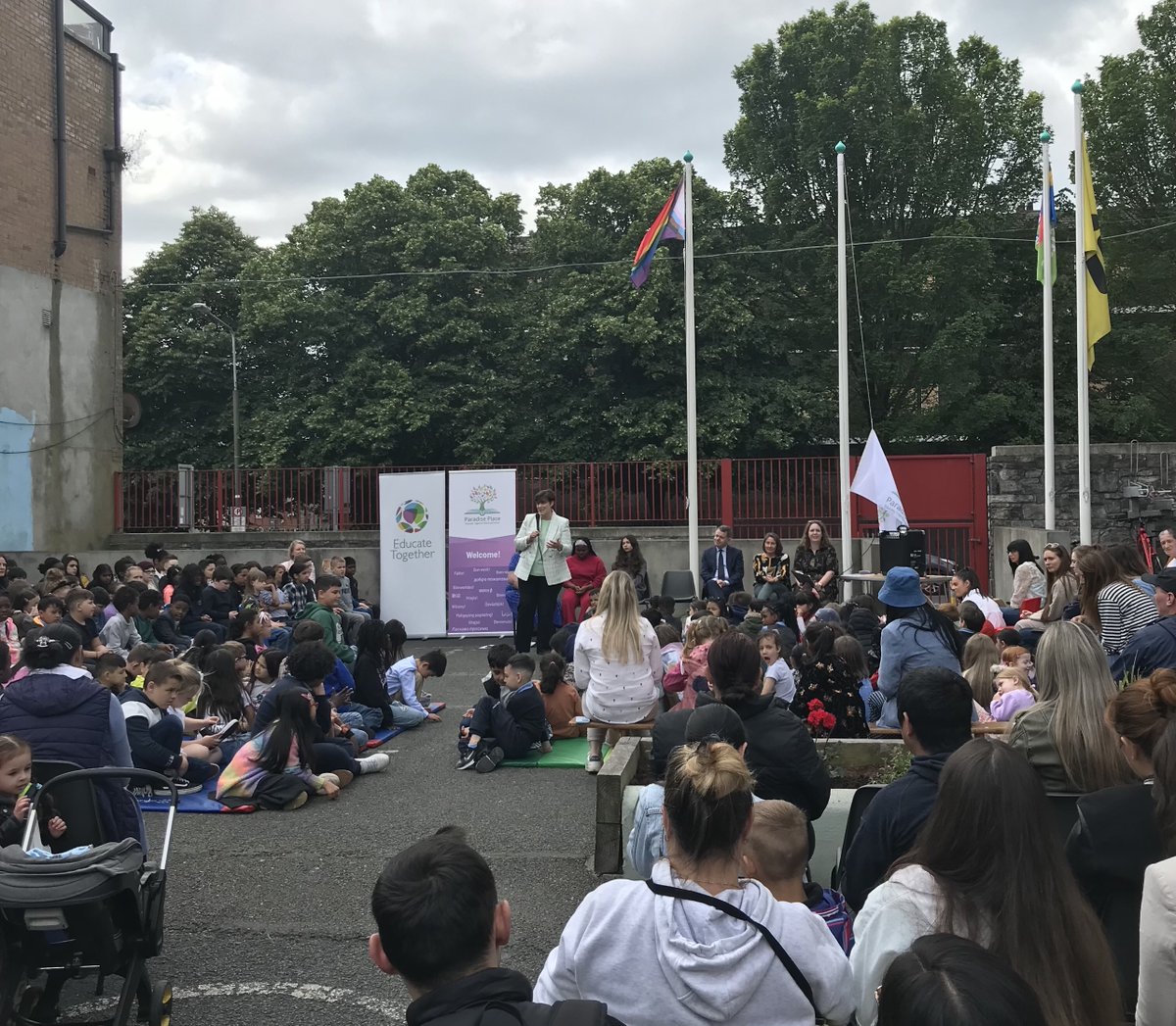 Educate Together (@educatetogether) on Twitter photo Honoured to have Minister of Education <a href="/NormaFoleyTD1/">Norma Foley T.D</a> and <a href="/Paschald/">Paschal Donohoe</a> as well as representatives from the Archdiocese of Dublin join us at our celebration of St Mary’s Primary School’s transition to Paradise Place ETNS <a href="/ppetns/">Paradise Place ETNS</a> <a href="/EducateTogether/">Educate Together</a> #EducateTogether #EthicalEducation Honoured to have Minister of Education <a href="/NormaFoleyTD1/">Norma Foley T.D</a> and <a href="/Paschald/">Paschal Donohoe</a> as well as representatives from the Archdiocese of Dublin join us at our celebration of St Mary’s Primary School’s transition to Paradise Place ETNS <a href="/ppetns/">Paradise Place ETNS</a> <a href="/EducateTogether/">Educate Together</a> #EducateTogether #EthicalEducation