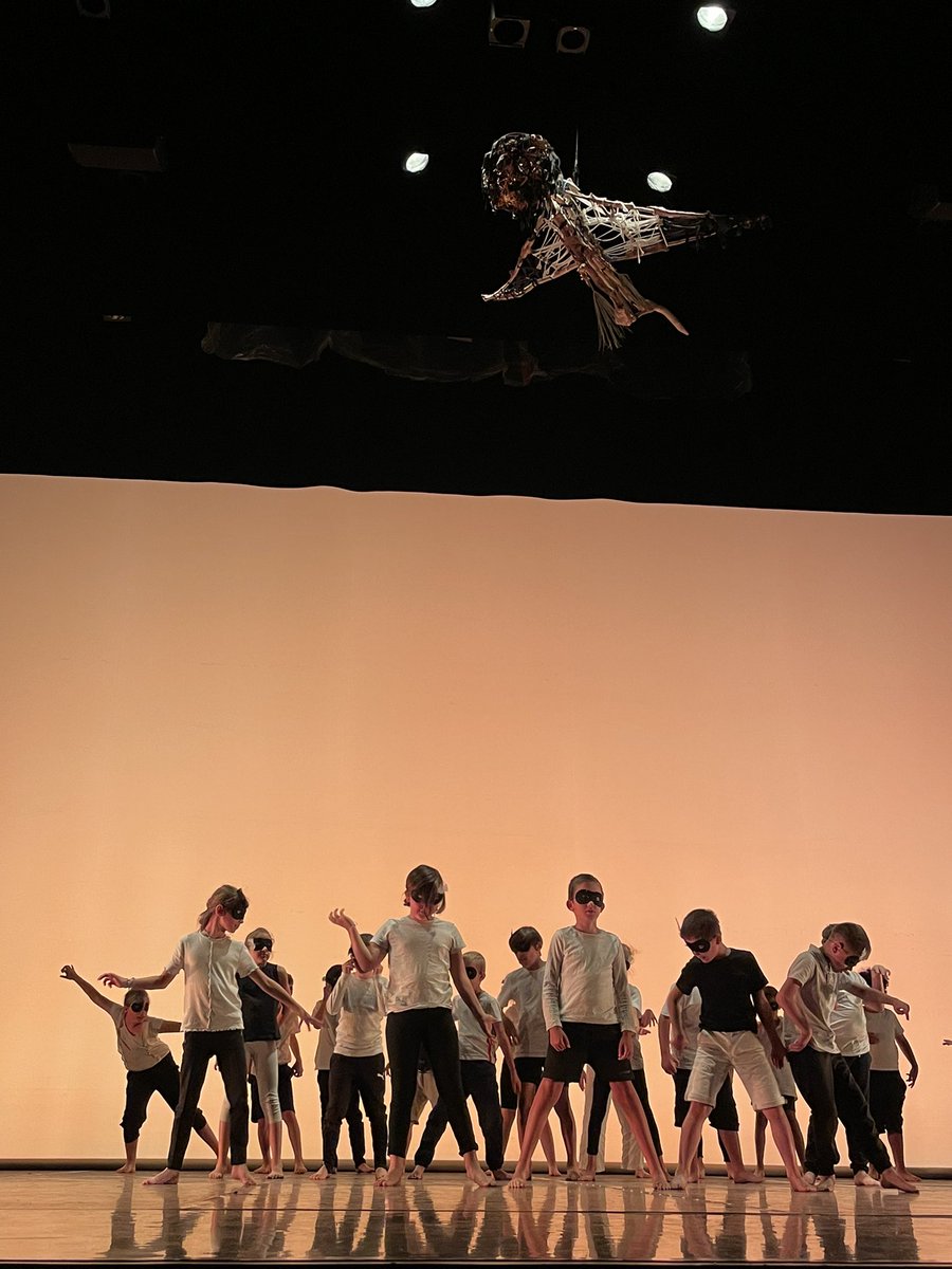 isaJOLYCPDEPS38's tweet photo. Sublime restitution des classes qui dansent au théâtre de Privas. Neuf classes engagées dans le dispositif en collaboration avec la compagnie Zarbhat et François le marionnettiste @Dsden07 @EyssetteF https://t.co/0qZeH4MVty