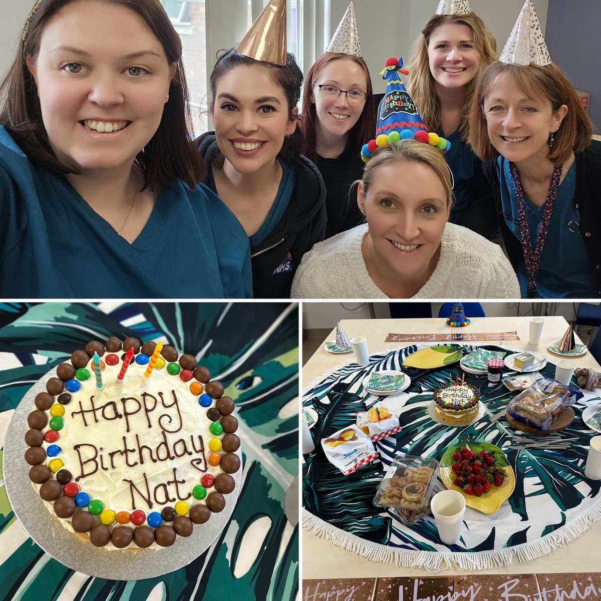 Natalie Lennard (@nat_lennard) on Twitter photo Birthdays is work aren’t so bad! Thanks to my lovely Stroke SLT team for spoiling me 🎂 <a href="/CAVUHB_SLT/">Cardiff & Vale Adult Speech & Lang Therapy</a> <a href="/CV_UHB/">Cardiff and Vale University Health Board</a> <a href="/GoodhewEsther/">Esther Goodhew</a> @_CaitGallagher <a href="/CarysStrokeSLT/">Carys Stroke SLT</a> Birthdays is work aren’t so bad! Thanks to my lovely Stroke SLT team for spoiling me 🎂 <a href="/CAVUHB_SLT/">Cardiff & Vale Adult Speech & Lang Therapy</a> <a href="/CV_UHB/">Cardiff and Vale University Health Board</a> <a href="/GoodhewEsther/">Esther Goodhew</a> @_CaitGallagher <a href="/CarysStrokeSLT/">Carys Stroke SLT</a>