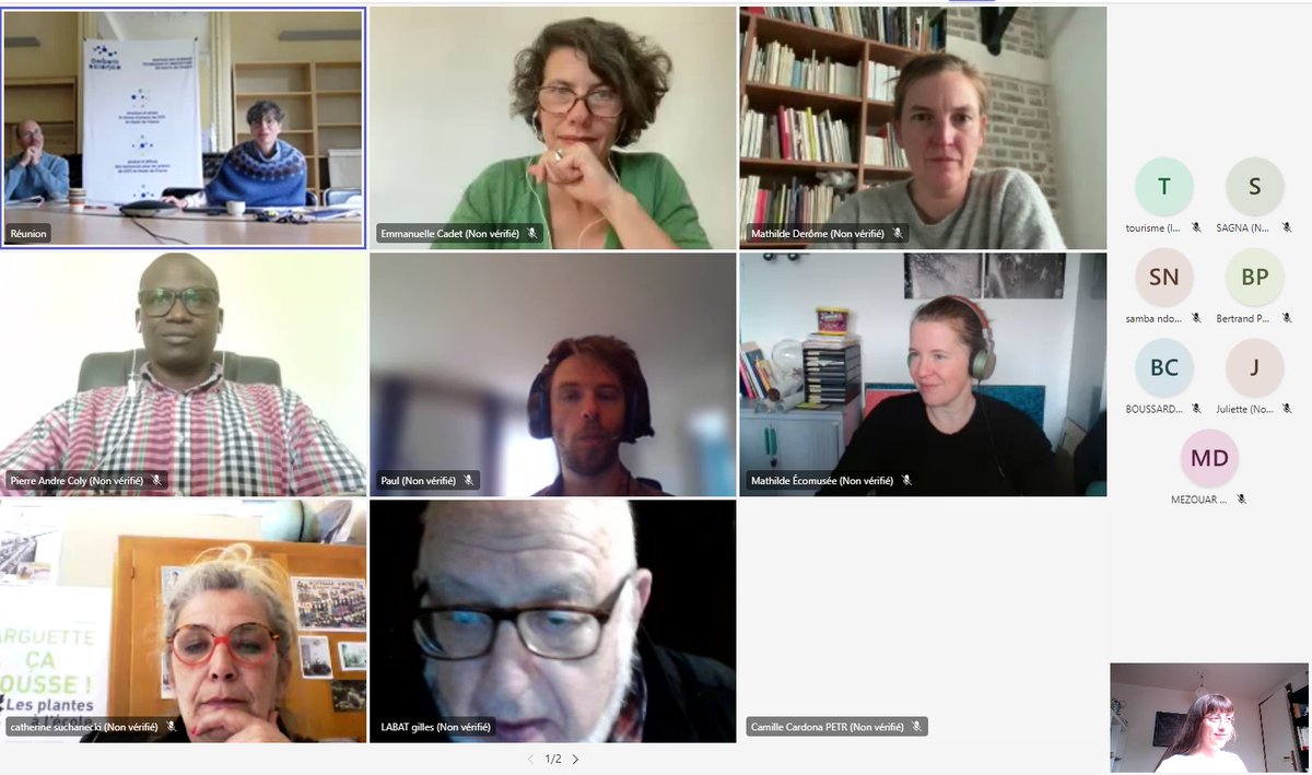 🤝#FORMATION #INCLUSION 🌐💻

Aujourd'hui, le Groupe Traces et l'association Alter Natives échangent sur les questions🤲 d'approche inclusive du patrimoine et d'approche intergénérationnelle des #sciences et #techniques avec la vingtaine de participant.e.s présent.e.s 👏

 #SPTT