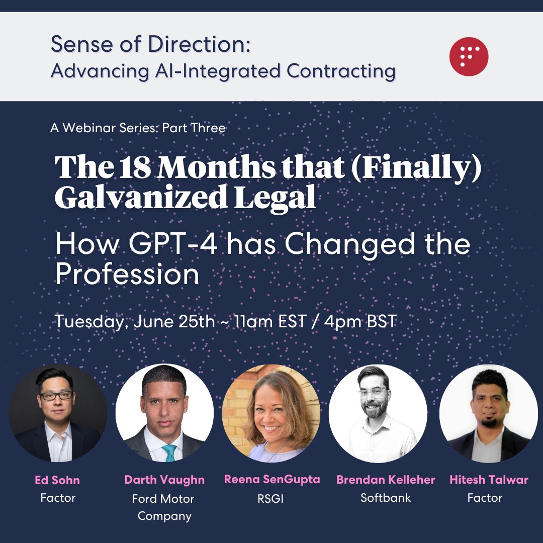 factor_law's tweet photo. Don't miss our upcoming webinar focused on the past 18 months as a watershed in the legal profession with an expert look at what’s ahead and at what matters most right now. 

Register here: https://t.co/MdqsQAYerW https://t.co/C26SoftuyL