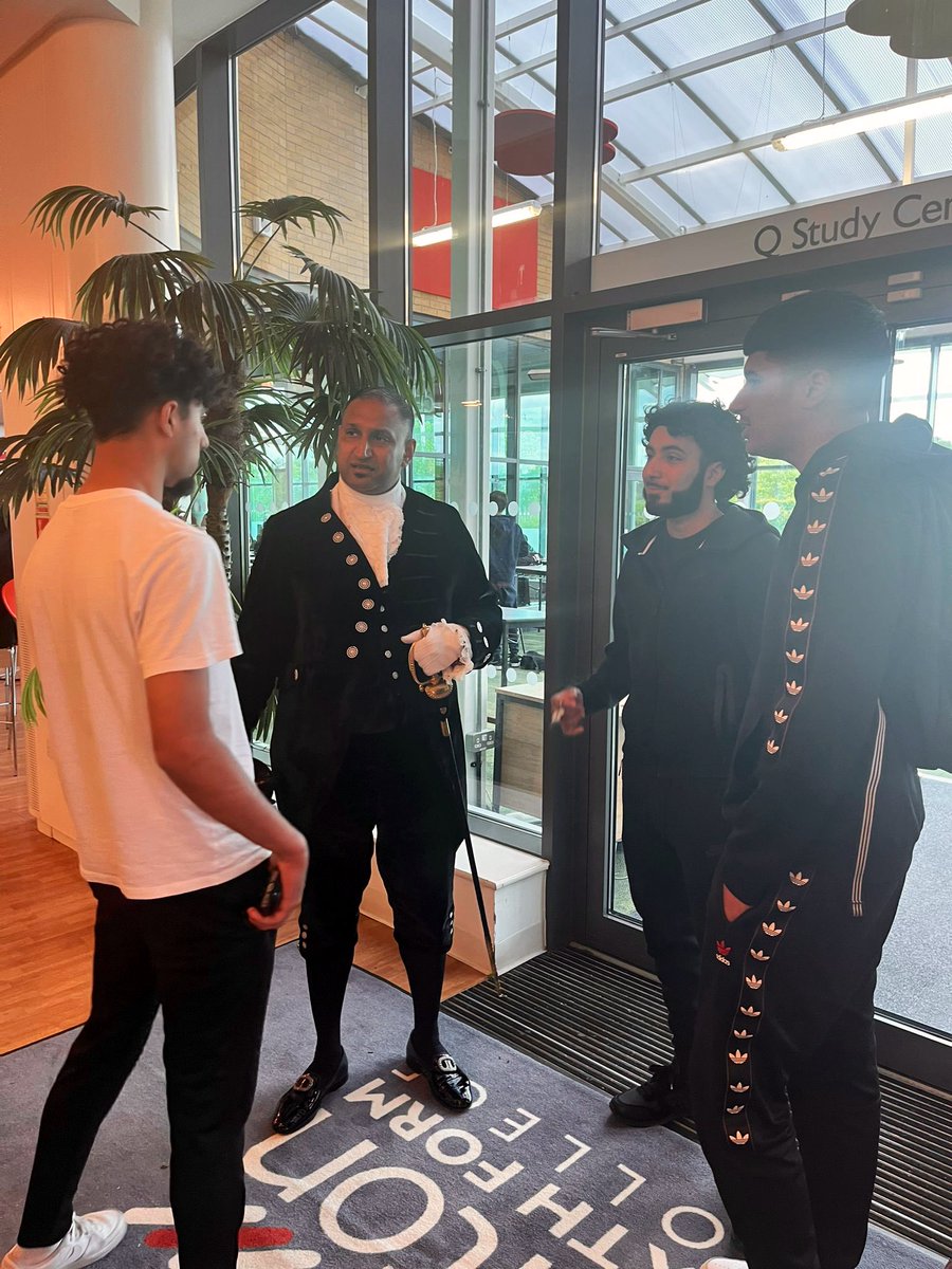 We were honored to welcome the High Sheriff to our college today! It was an inspiring visit filled with insightful discussions and a shared commitment to community service. Thank you for your support, encouragement and loyalty to our college community.