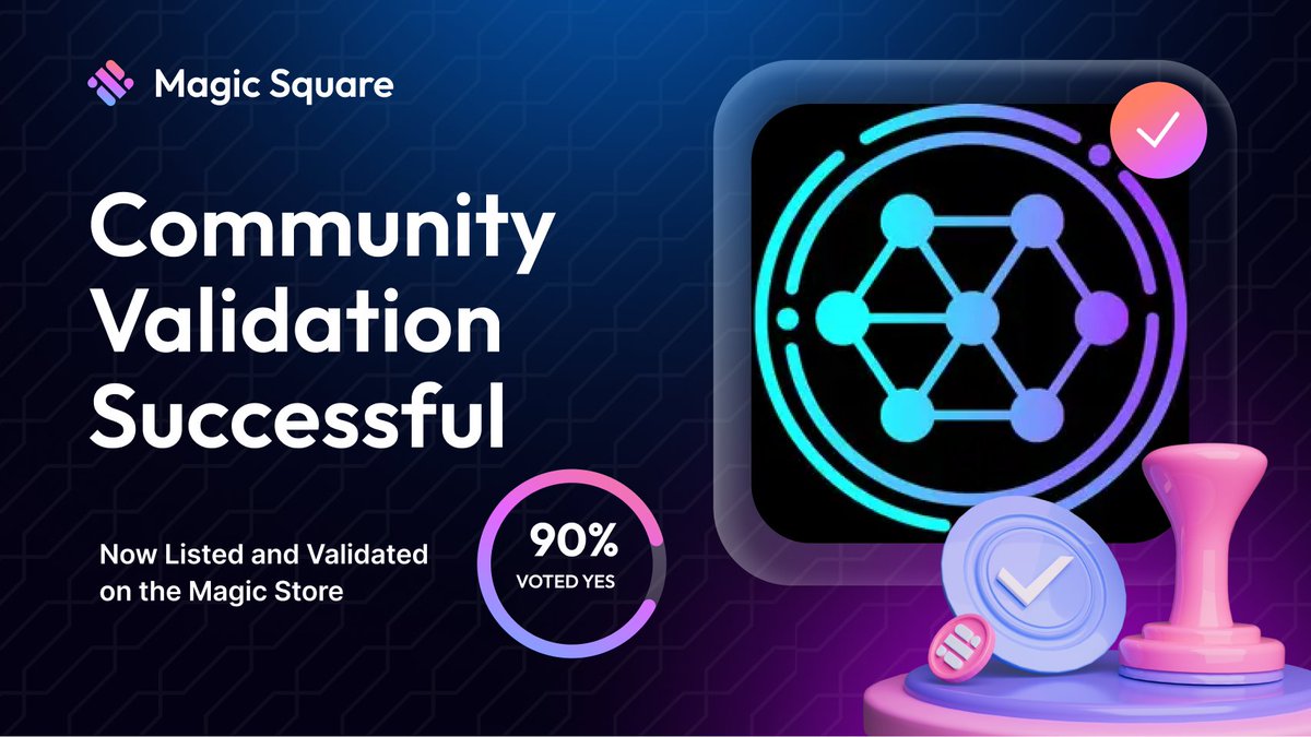 MagicStoreWeb3's tweet photo. ✅ Listed &amp; Validated ✅

📍 #DeFi / Investing

💼 Introducing @Hypernestdao - Accelerating DeFi startups with the top 1% resources, investors &amp; mentors!

Discover HyperNest on the Magic Store 👇
https://t.co/XGwTsniBaE https://t.co/ABCe0L4VuU