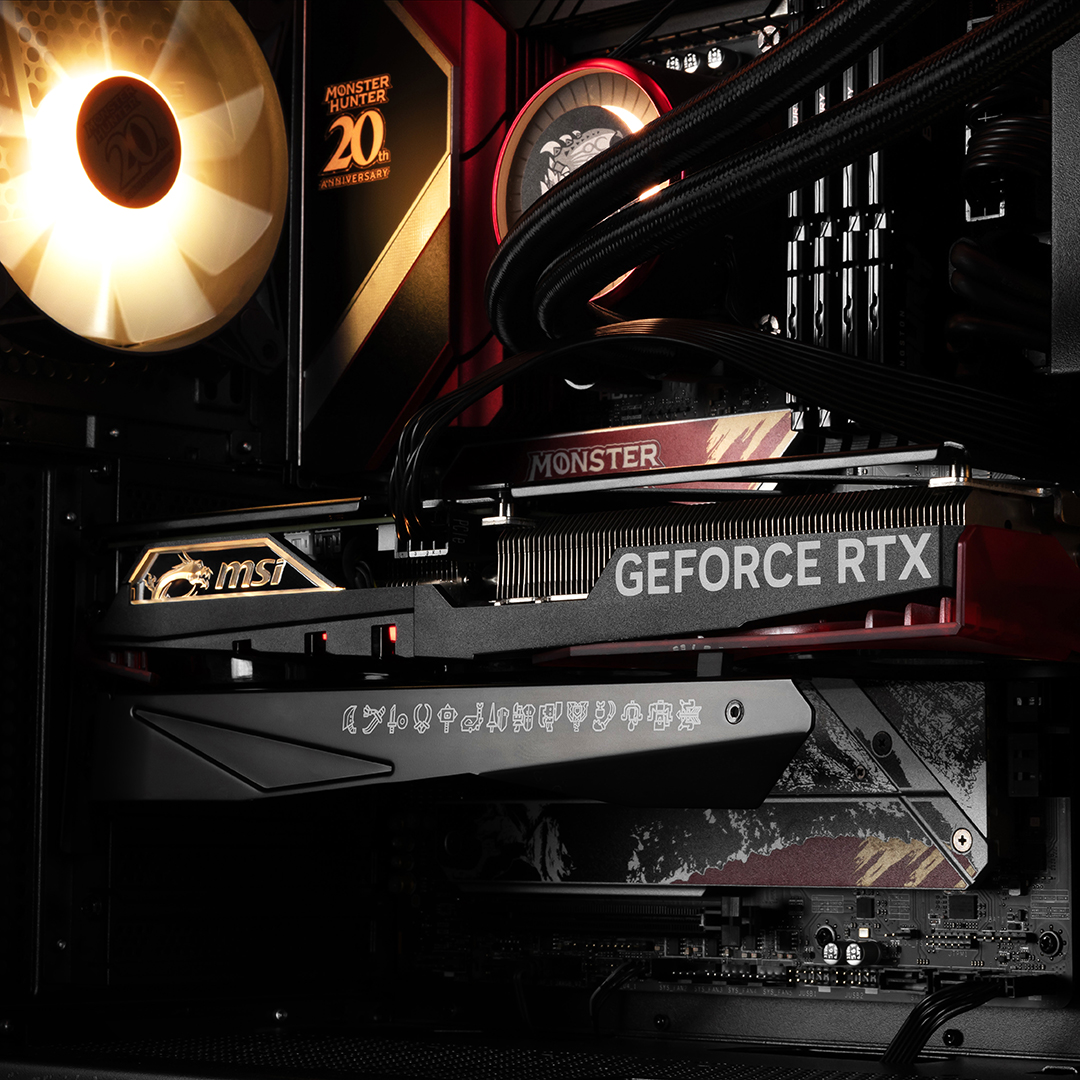 The Hunt Is ON🔥🔥🔥
Here's how your Rathalos... oops, I mean your GAMING SLIM Monster Hunter Edition, looks in your PC!
What are you waiting for?😉

#MonsterHunter #MSIGraphicsCard #GamingSLIM