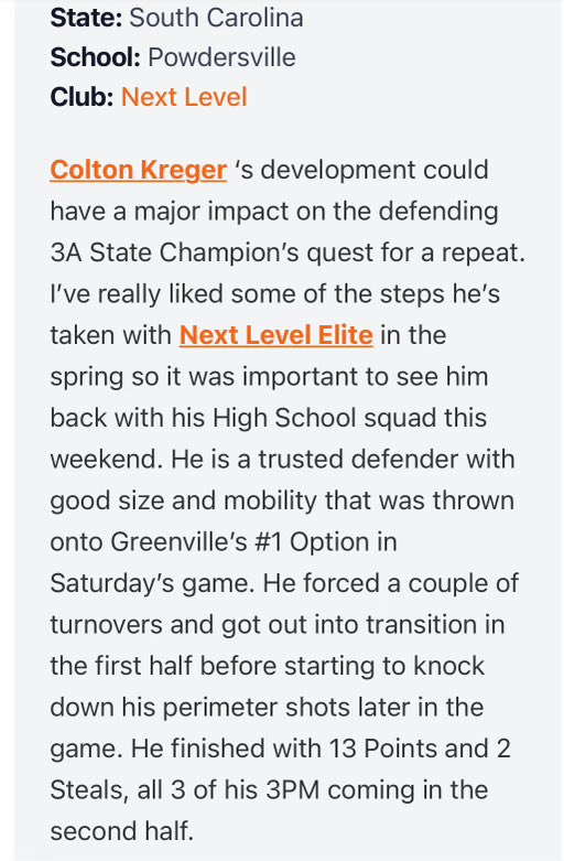 Thank you for the write up <a href="/AndrewBaxleySC/">Andrew Baxley</a> <a href="/PrepHoopsSC/">Prep Hoops South Carolina</a>