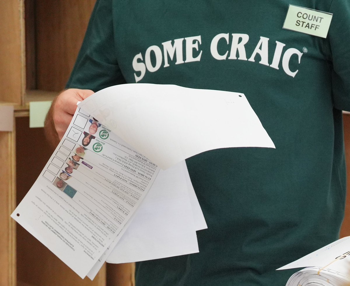 Cracking (and deeply ironic) image from Nemo Rangers GAA club in Cork as the marathon European election counts continue.

📸 <a href="/PA/">PA Media</a> <a href="/BradyBoxBrownie/">Jonathan Brady</a>