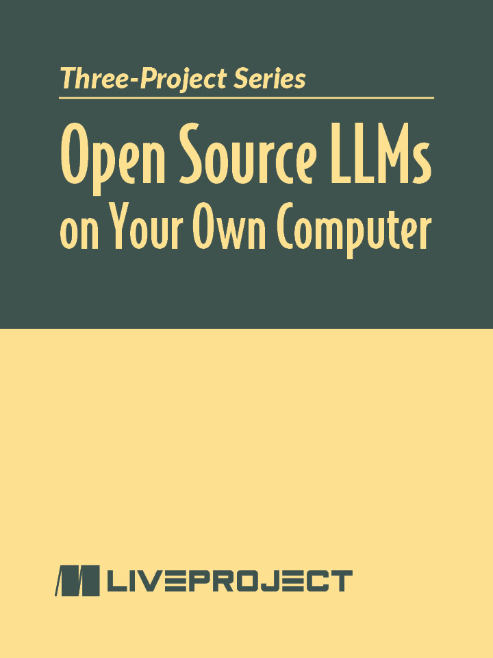ManningBooks's tweet photo. 📣 New liveProject series! 📣
Open Source LLMs on Your Own Computer, by @juntao and Tony Yuan
https://t.co/DQBbt3j9zo
💡 In this liveProjects series, you will develop a custom chatbot for teaching students chemistry based on #MetaAI’s #Llama #LLM. 💡
#GenAI #liveProjects https://t.co/YjBn5qqvKi