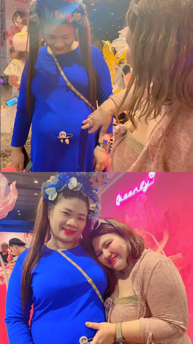 ปีนี้ตั้งใจจะให้น้าบิวแปะๆหลานในท้องแต่อดเลยได้แต่ชี้ท้องแทน น้าบิวไม่ได้แปะแต่ป้าบีแปะๆแทนอยู่น้าา😁🥰💙
#BUILDLETSGROWTHREEGETHER 
#BuildJakapan <a href="/JakeB4rever/">BIU.</a>
 #beyourluve <a href="/QueenBee_Puttha/">HoneyBee</a> 
วันนั้นคือสู้ชีวิตมาก พึ่งหายจากไข้หวัดใหญ่
ทั้งเดิน ทั้งเต้น สรุปถึงบ้านเท้าบวมหนักมาก😅