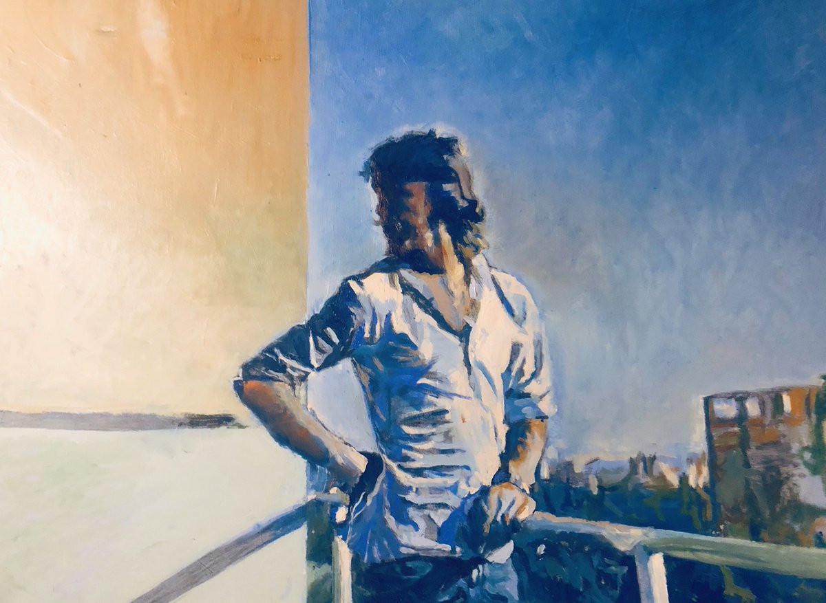 Bill, acrylic on canvas