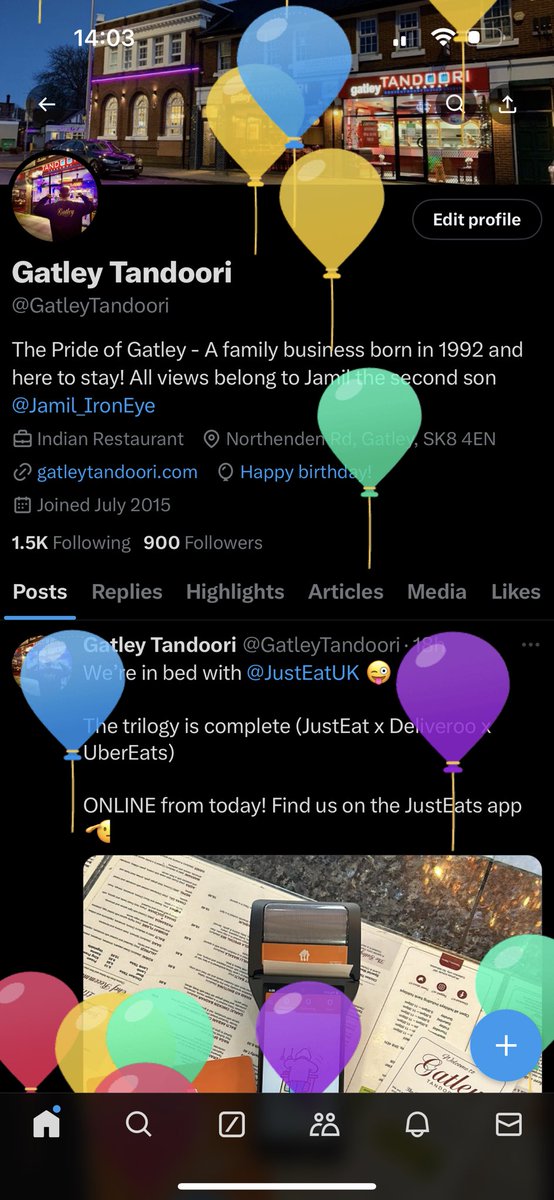 Gatley Tandoori tweet media