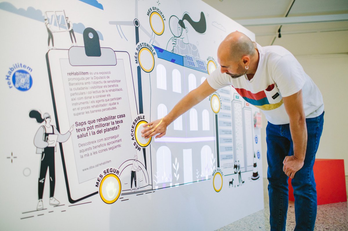 ajesplugues's tweet photo. 🏘️Un habitatge saludable és aquell que garanteix la salut i el benestar de les persones.
💶Necessites rehabilitar el teu edifici? Coneixes els ajuts dels #FonsNextGen?
💬Vine a la sessió informativa i expo. 'ReHabilitem' i resol els teus dubtes:
🕕12/06- 18 h - CSE Can Vidalet https://t.co/WR4SVClXDp