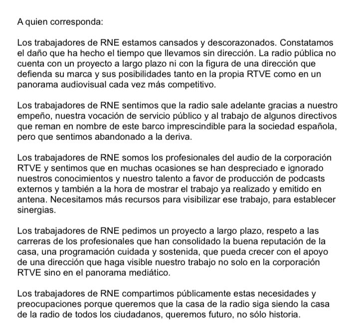 #TodosSomosRNE