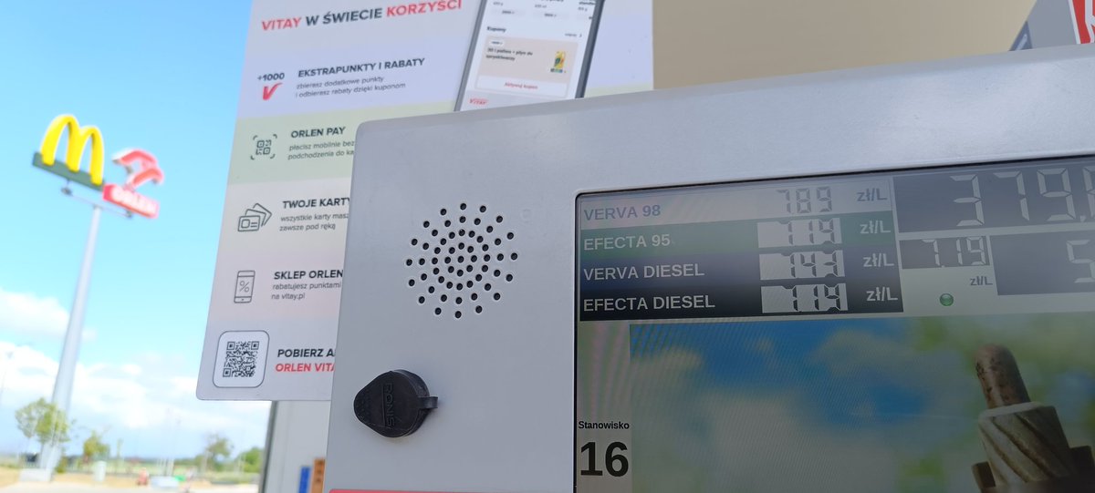 KurierTarnowski's tweet image. Ile to miało być? 5,19 czy 7,19?

#orlen #paliwo #tusk #kuriertarnowski #wtrasie