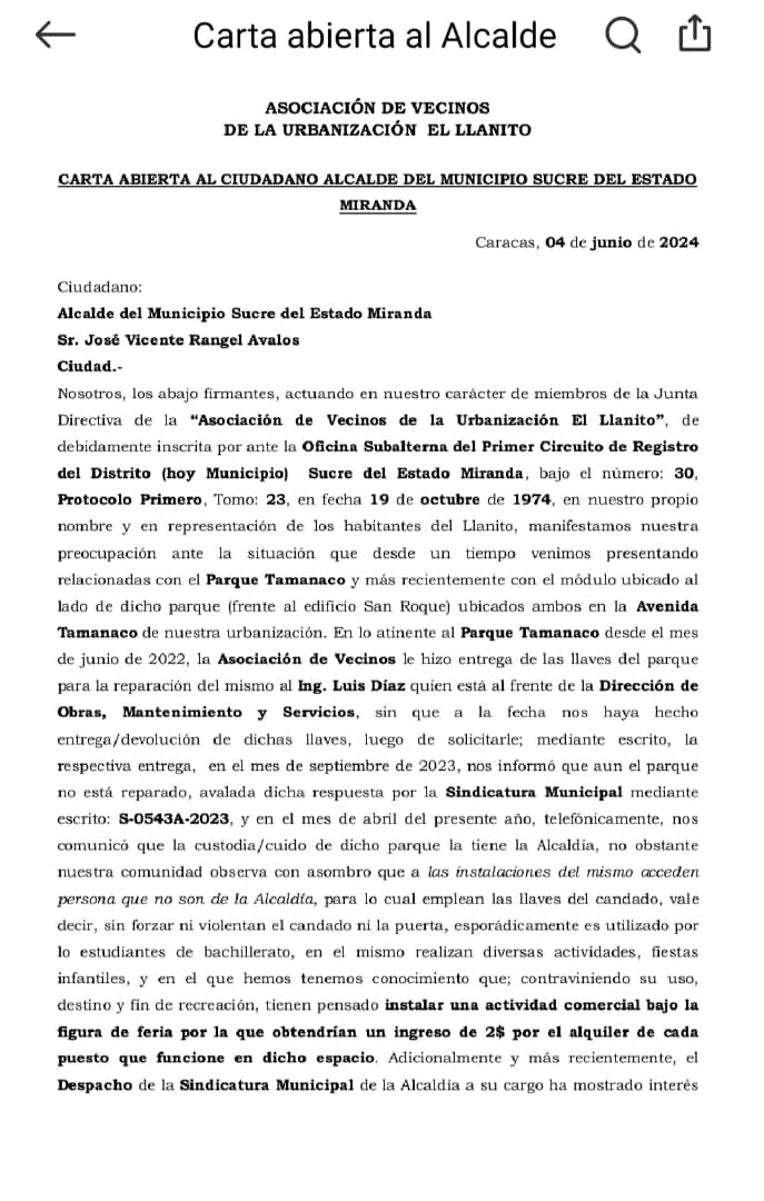 Asociación de Vecinos El Llanito tweet media