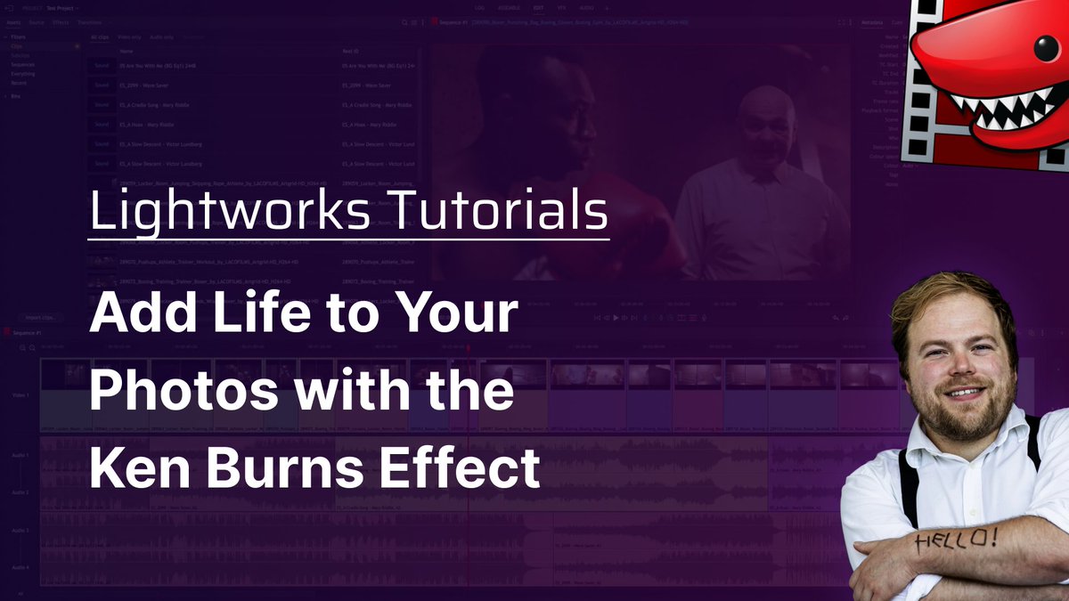 Unlock the magic of the Ken Burns effect and add dynamic zooms to your photo montages effortlessly with our latest Lightworks tutorial. 🎥🌟

bit.ly/4eezrkO

#Lightworks #VideoEditing #KenBurnsEffect #EditingTips #Filmmaking