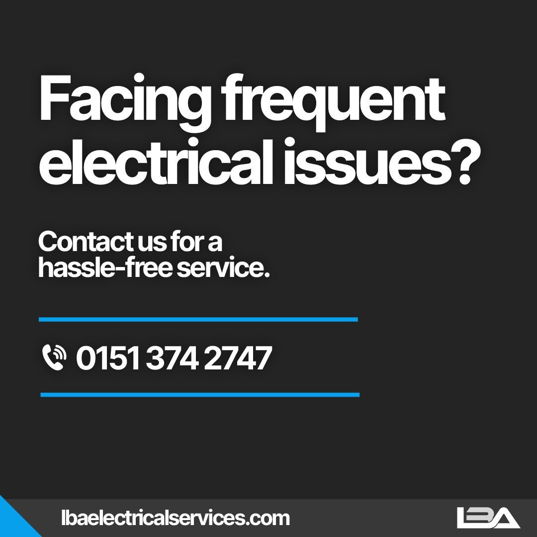 ElectricalLBA's tweet image. Facing frequent electrical issues?

Our fault-finding service identifies and fixes problems swiftly. 💼
Contact us for a hassle-free service. 0151 374 2747

#FaultFinding #ElectricalRepair