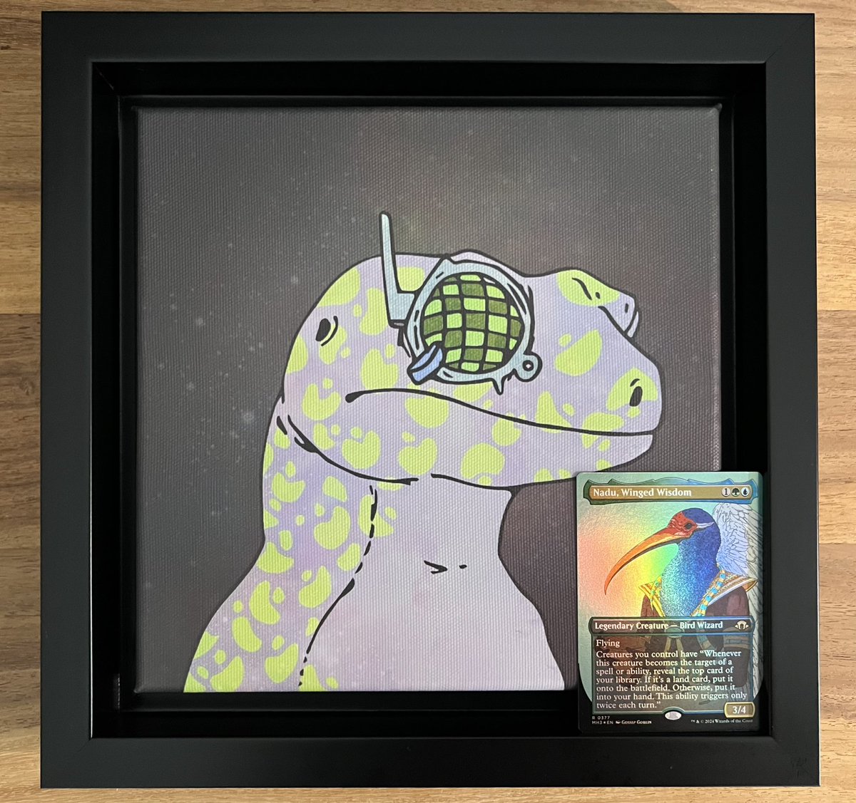 I just had to have the card after seeing that none other than <a href="/Gossip_Goblin/">Gossip Goblin</a> is the artist.