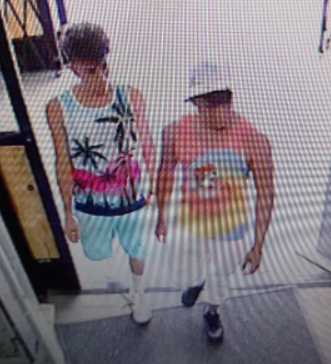 OKCPD's tweet photo. Robbery investigators want to ID these two individuals in connection to a case they're currently working. The photos were taken at a business near NW 10th/Meridian. If you have any information on the case, contact Crime Stoppers 405-235-7300/www.okccrimetips.com.
Case # 24-39034 https://t.co/YCkVvrKBbR