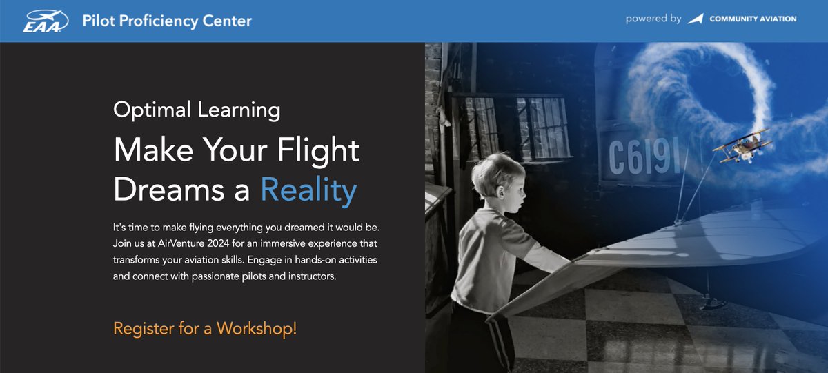 Community_AV's tweet image. Optimal Learning is on at the PPC during EAA AirVenture
communityaviation.com/optimal-learni…