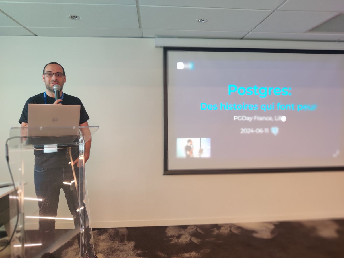 Âmes sensibles s'abstenir... Jeremie Grauer vient nous faire peur avec son vécu en production.

#pgday #postgresql