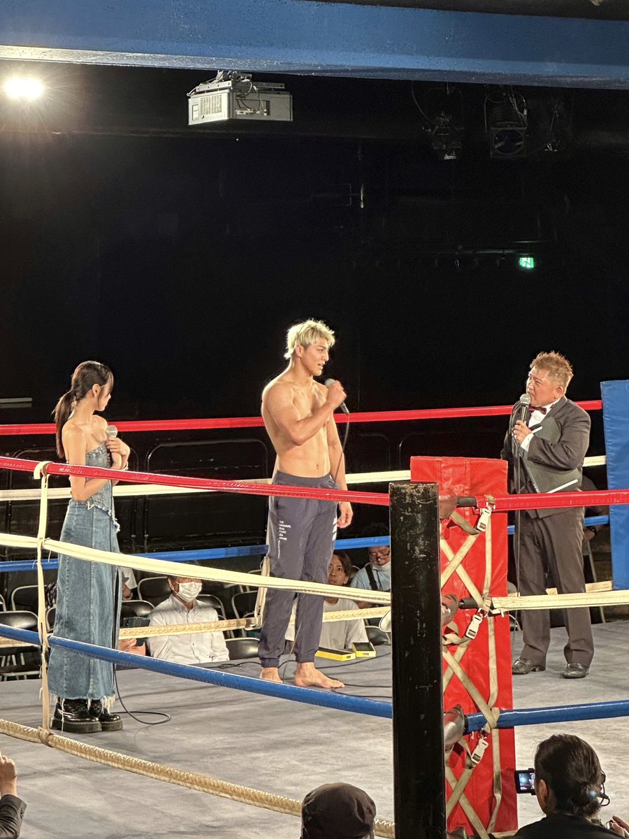 MAROOMS presents KNOCK OUT CARNIVAL 2024 SUPER BOUT"BLAZE"
の公開練習をアンバサダーとして出演させていただきました✨！

6月23日も楽しみ！！