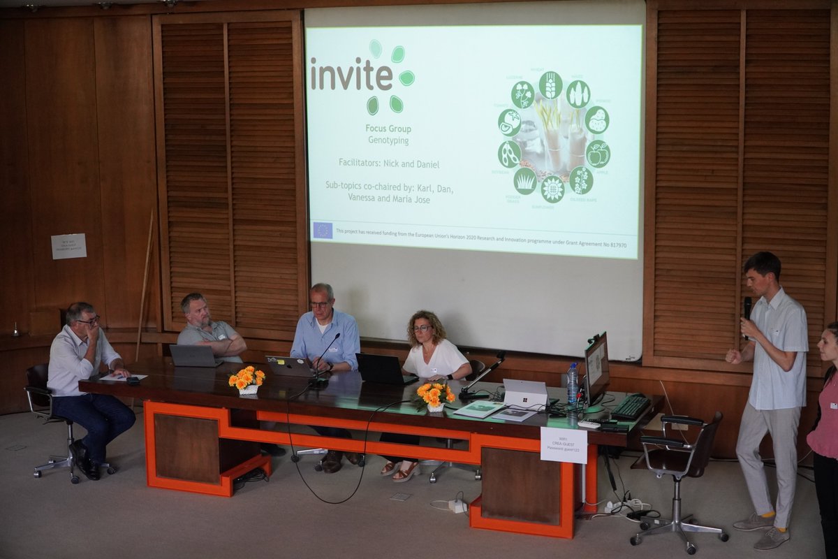 invite_eu's tweet photo. #INVITE2024
💡The 1⃣st objective of DAY1 is to discuss the INVITE findings and results in Focus Groups based on several topics:
🔸Phenotyping
🔸Genotyping
🔸Variety testing optimisation for evaluation of performance and resilience
#varietytesting #varietyregistration #DUS #VCU https://t.co/DOiKHsg6wy