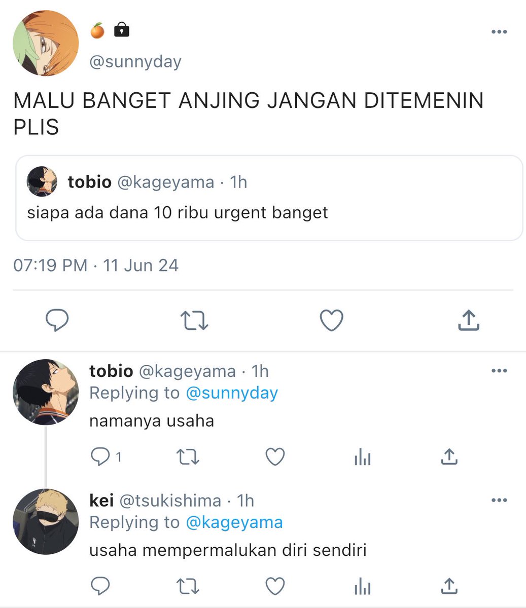 lovedbyuuji's tweet photo. 2. ckck mmf km bukan shoyo 😞 https://t.co/F9BTifnxmV