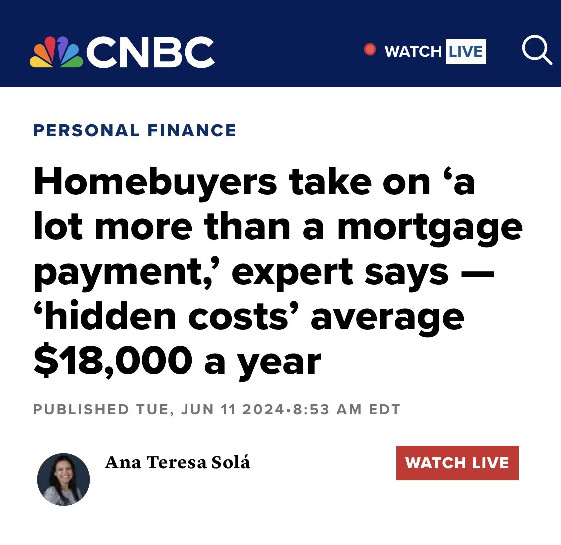 GeorgeGammon's tweet image. This is something most people miss.

Just because someone has a fixed rate mortgage it doesn’t mean their cost of ownership can’t increase.

And if other costs do increase it’s identical to having an adjustable rate mortgage.

At some point the owner has to sell.