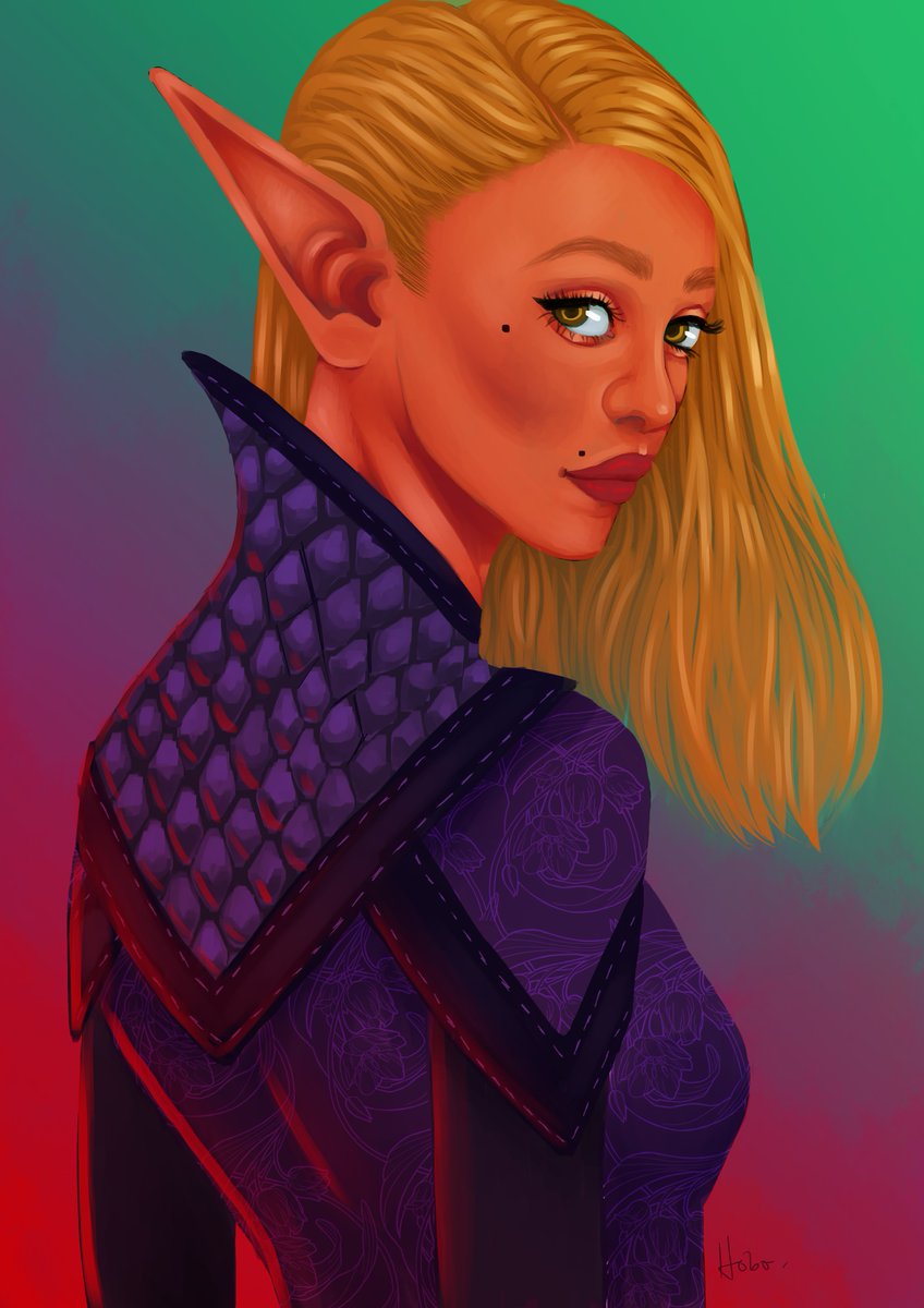 DRAGON AGE HYPE TRAIN STARTS NOW!!!
Meet Nirenna, my #DragonAge: The Veilguard protagonist. 
⚠️This is just a concept, everything is subject to change once the game is in my little goblin hands⚠️