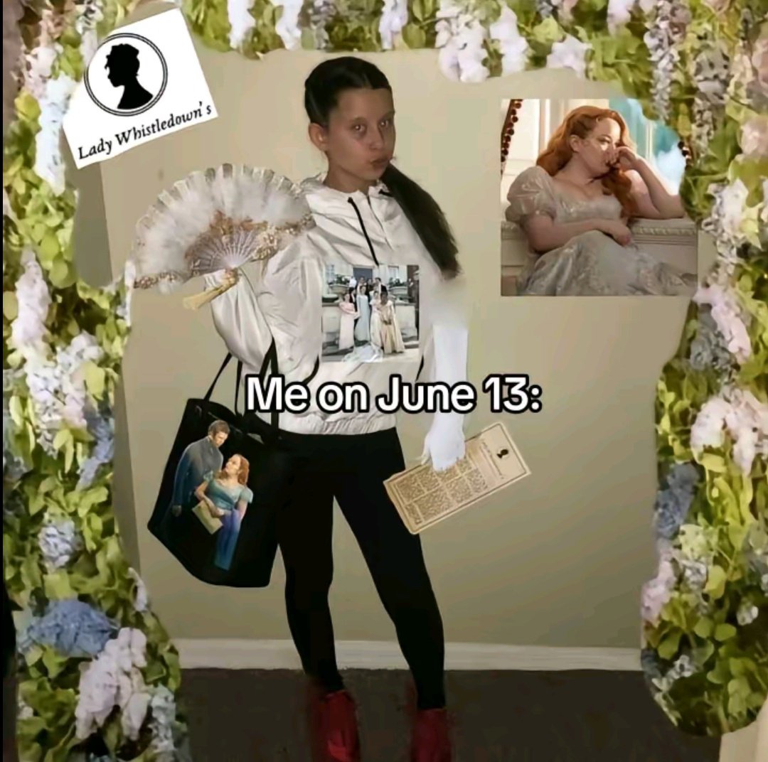 jjmileo's tweet image. me enjoying bridgerton and hotd this week 😩