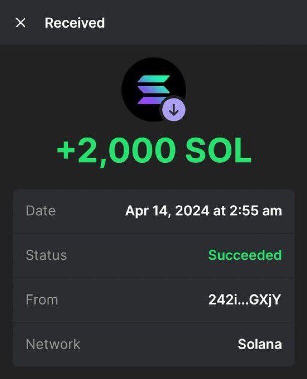 MRCryptoWhlale's tweet photo. First 2000 Solana wallets gets a guaranteed FREE SOL (yes, for real)

Drop your $SOL address 👇🏻

💟 &amp; 🔁 + Follow @USDTT08 🔔

Check your wallet in 24 hours

#Solana #SolanaAirdrop https://t.co/6x9gHw5oRP