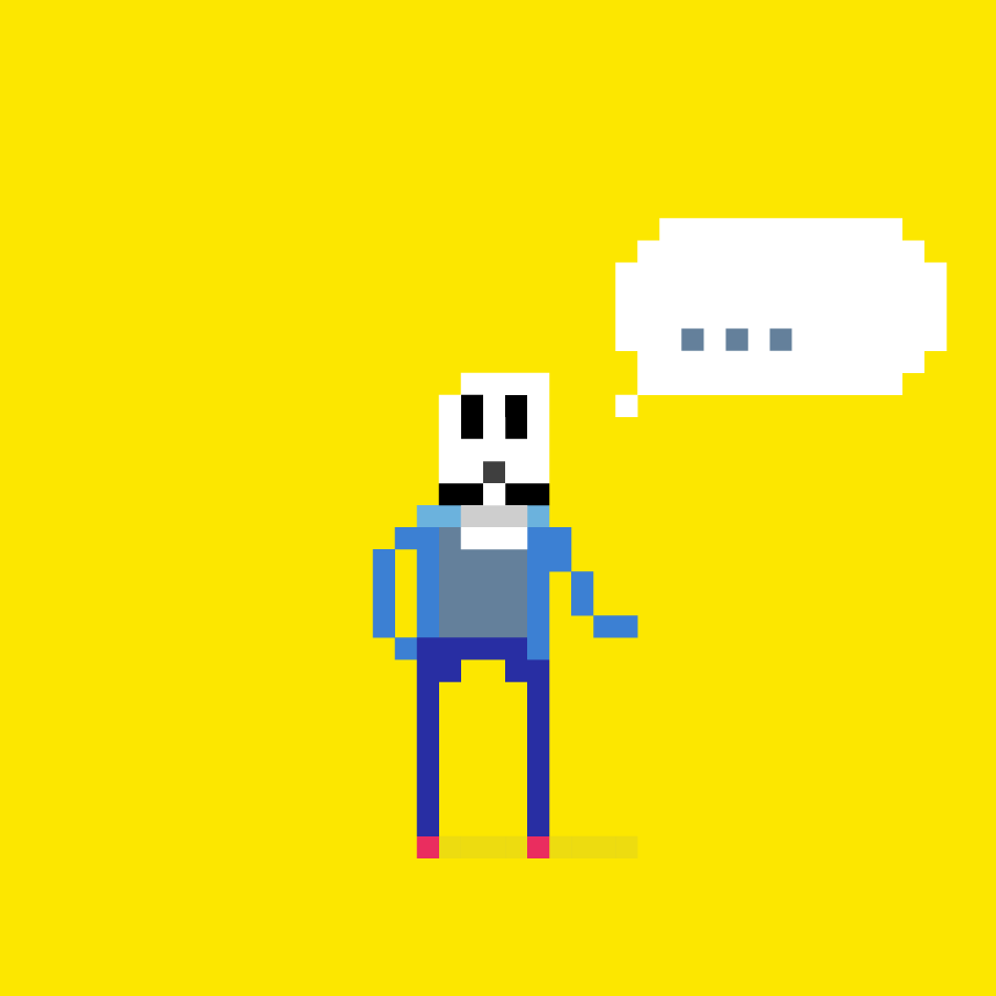 Not really a dialogue .... #gamedev #indiegame #fashion #pixelart