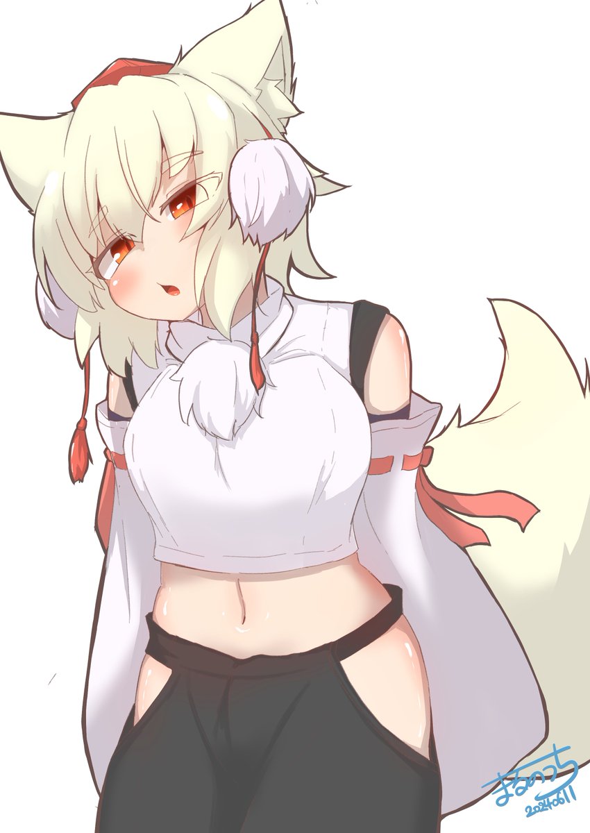 東方「#東方Project #犬走椛 」|まるのうち@杜の奇跡参加予定のイラスト